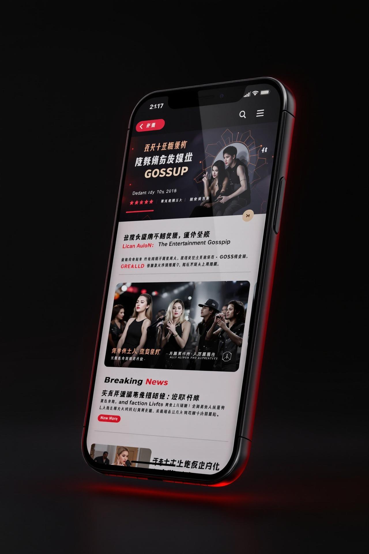 黑料热门APP界面
